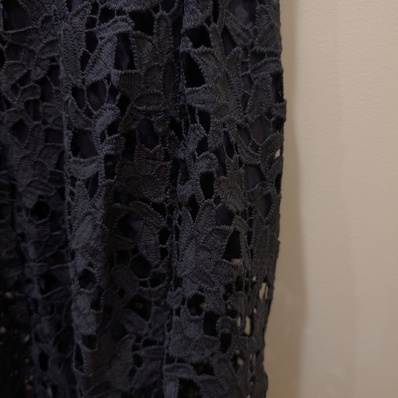 ASTR The Label NWT Navy Lace Midi Dress Sz XL - Picture 8 of 12